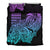 Hawaii Kakau Bedding Set Polynesian Floral Tribal Heliotrope Version LT9 - Polynesian Pride