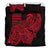 Hawaii Kakau Bedding Set Polynesian Floral Tribal Red Version LT9 - Polynesian Pride