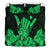 Hawaii Shaka Sign Bedding Set Green Version LT9 - Polynesian Pride