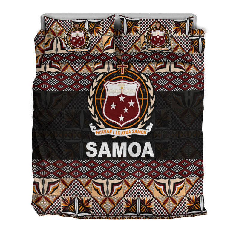 Samoa Bedding Set Siapo Patterns LT6 - Polynesian Pride