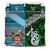 New Zealand And Fiji Bedding Set Together - Green LT8 - Polynesian Pride