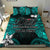 (Custom Personalised) Polynesian Fathers Day Bedding Set I Love You In Every Universe - Turquoise LT8 - Polynesian Pride