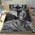 New Zealand Aotearoa Silver Fern Bedding Set Flying Krearea LT7 - Polynesian Pride