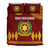 Tonga Vava'u High School Bedding Seta Simple Style - Maroon LT8 - Polynesian Pride