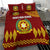 Tonga Vava'u High School Bedding Seta Simple Style - Maroon LT8 - Polynesian Pride