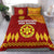 Tonga Niuatoputapu High School Bedding Set Simple Style LT8 Maroon - Polynesian Pride