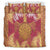 Hawaii Turtle Gold Tropical Leaves Polynesian Bedding Set - Royal Style - AH - Polynesian Pride