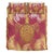 Hawaii Turtle Gold Tropical Leaves Polynesian Bedding Set - Royal Style - AH - Polynesian Pride