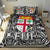 Fiji Bedding Set Tapa Patterns Black And White Style LT6 - Polynesian Pride