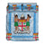 (Custom Personalised) Fiji Bedding Set Blue Style No.1 LT6 - Polynesian Pride