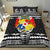 (Custom Personalised) Tonga Ngatu Bedding Set Black Style LT6 - Polynesian Pride