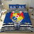 (Custom Personalised) Tonga Ngatu Bedding Set Blue Style LT6 - Polynesian Pride