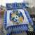 (Custom Personalised) Tonga Bedding Set Blue Style LT6 - Polynesian Pride