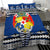 (Custom Personalised) Tonga Ngatu Bedding Set Blue Style LT6 - Polynesian Pride