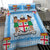 (Custom Personalised) Fiji Bedding Set Blue Style No.1 LT6 - Polynesian Pride