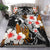 Polynesian Turtle Bedding Set With Hibiscus Color No.9 LT6 Black - Polynesian Pride