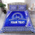 (Custom Personalised) Tonga Tupou College Toloa Old Boys Bedding Set Simplified Version LT8 Blue - Polynesian Pride