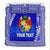 (Custom Personalised) Tonga Coat Of Arms Bedding Set Simplified Version - Blue LT8 - Polynesian Pride