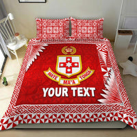 (Custom Personalised) Tonga Kolisi Tonga College Bedding Set Simplified Version LT8 - Polynesian Pride