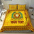 (Custom Personalised) Tonga Vava'u High School Bedding Set Simplified Version - Gold LT8 Gold - Polynesian Pride