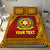 (Custom Personalised) Tonga Vava'u High School Bedding Set Simplified Version - Maroon LT8 Maroon - Polynesian Pride