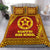 Tonga Niuafo'ou High School Bedding Set Simplified Version LT8 Maroon - Polynesian Pride