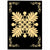 Hawaiian Quilt Maui Plant And Hibiscus Pattern Area Rug - Beige Black - AH Beige - Polynesian Pride