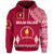 Custom Tonga Beulah College Hoodie Simple Style, Custom Text and Number LT8 - Polynesian Pride