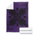 Hawaiian Quilt Maui Plant And Hibiscus Premium Blanket - Black Purple - AH - Polynesian Pride