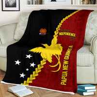Papua New Guinea Premium Blanket 49th Independence Anniversary - Motu Revareva LT7 White - Polynesian Pride