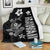 Hawaii Hammerhead Shark Hibiscus Hawaii Pattern Blanket - LT2 - Polynesian Pride