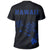 Hawaii Kakau Three Turtles T Shirt Blue - Polynesian Pride