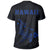 Hawaii Kakau Hammerhead Shark T Shirt Blue - Polynesian Pride