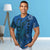 Palau T Shirt Polynesian Phoenix Bird, Fairytales Bird Blue - Polynesian Pride