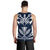 Hawaii Kanaka Polynesian Football Jersey Men's Tank Top - Blue - Bernice - AH - Polynesian Pride