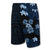 Hawaii Hibiscus Flowers Polynesian Board Shorts - Indigo - Haka Style - Polynesian Pride