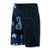 Hawaii Hibiscus Flowers Polynesian Board Shorts - Indigo - Haka Style - Polynesian Pride