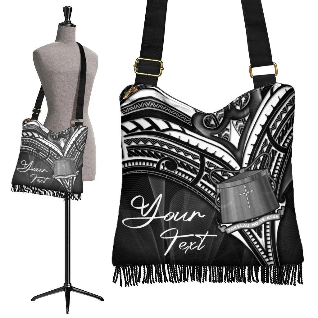 Tokelau Custom Personalised Boho Handbag - Cross Style One Style One Size Reggae - Polynesian Pride