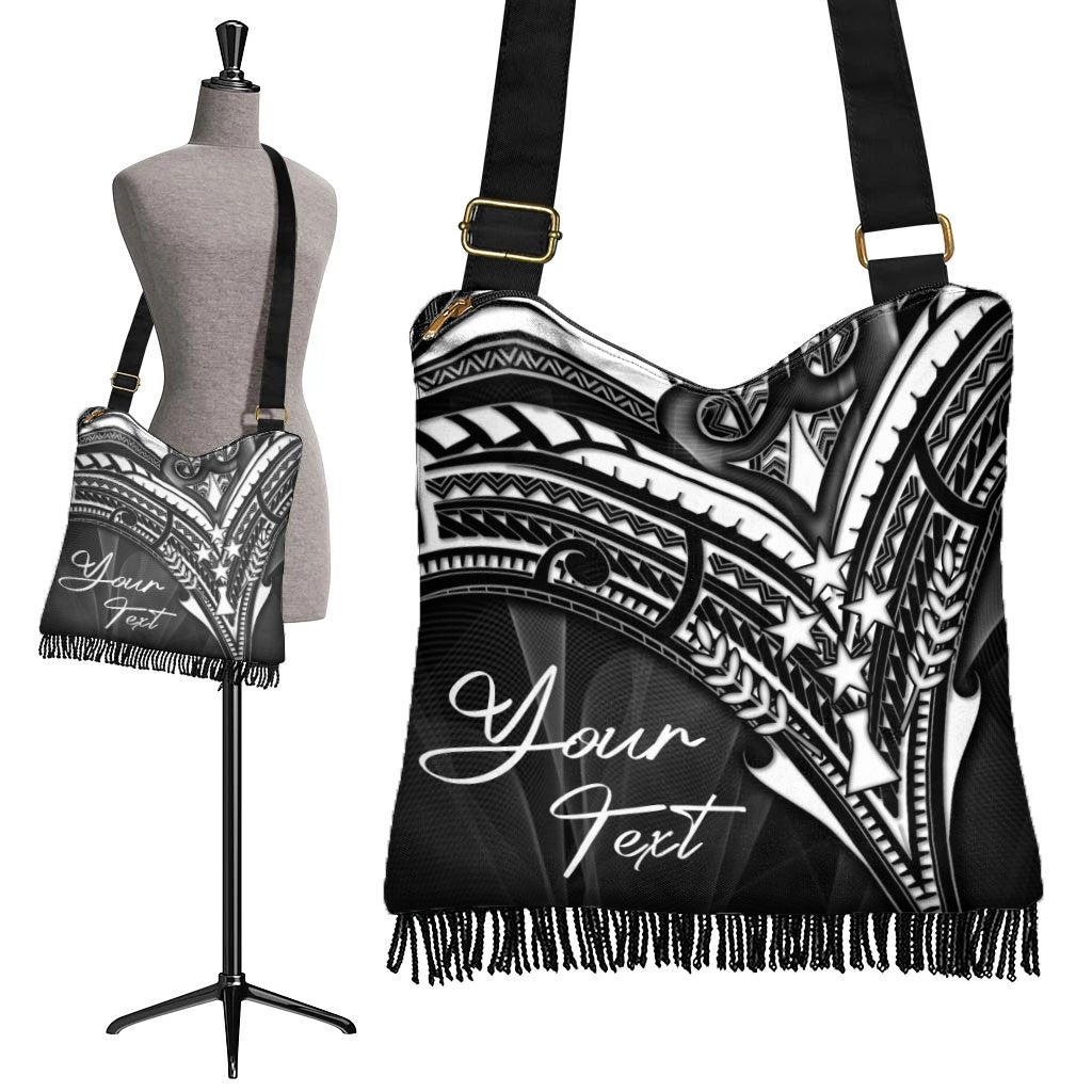 Kosrae State Custom Personalised Boho Handbag - Cross Style One Style One Size Reggae - Polynesian Pride