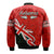 Waitangi Bomber Jacket Aotearoa Tino Rangatiratanga Flag with Silver Fern LT9 - Polynesian Pride