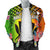 Happy Hawaii Fathers Day Bomber Jacket Hawaiian Tribal Kanaka Maoli Hibiscus LT14 - Polynesian Pride