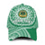 (Custom Personalised) Tonga Saineha High School Classic Cap Tongan Ngatu Pattern Ver.01 LT14 Classic Cap Universal Fit Green - Polynesian Pride