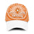 Tailulu Tonga College Classic Cap Tongan Ngatu Pattern Ver.02 LT14 Classic Cap Universal Fit Orange - Polynesian Pride