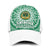 Tonga Saineha High School Classic Cap Tongan Ngatu Pattern Ver.04 LT14 Classic Cap Universal Fit Green - Polynesian Pride