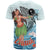 Chuuk T Shirt Polynesian Girls With Shark - Polynesian Pride