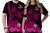 Custom New Caledonia Valentine Couple T Shirt My Sunshine Polynesia Turtle Pink LT14 - Polynesian Pride