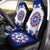 Hawaiian Quilt Heliconia Flowers Car Seat Covers - AH - Polynesian Pride