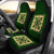 Hawaiian Car Seat Cover Royal Pattern - Emerald Green - Polynesian Pride