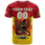 Custom Papua New Guinea Rugby Kumul Pride T Shirt LT2 YELLOW - Polynesian Pride