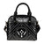 Kosrae Personalised Shoulder Handbag - Kosrae Flag In Polynesian Tattoo Style (Black) - Polynesian Pride